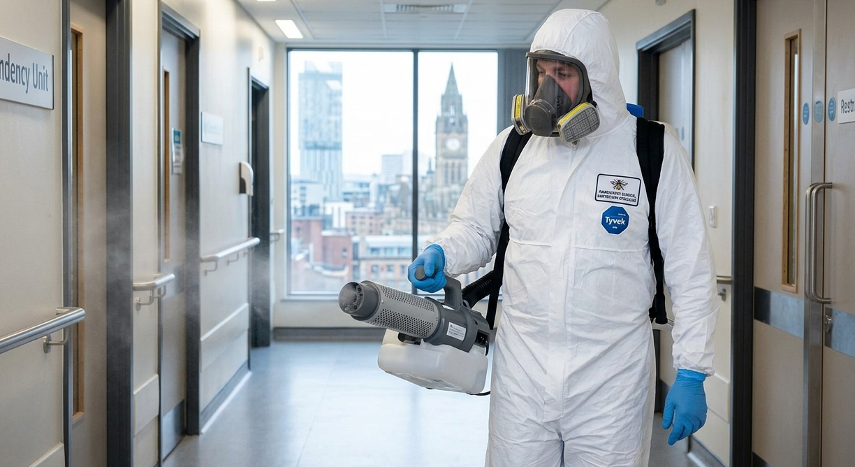 Professional Pest Control & Specialist Sanitization Services Across Liverpool, Manchester & The North West.